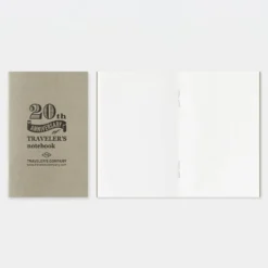 TRAVELER’S notebook Card Size 20th Anniversary Set Black