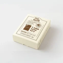 TRAVELER’S notebook Card Size 20th Anniversary Set Brown