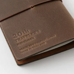 TRAVELER’S notebook Card Size 20th Anniversary Set Brown