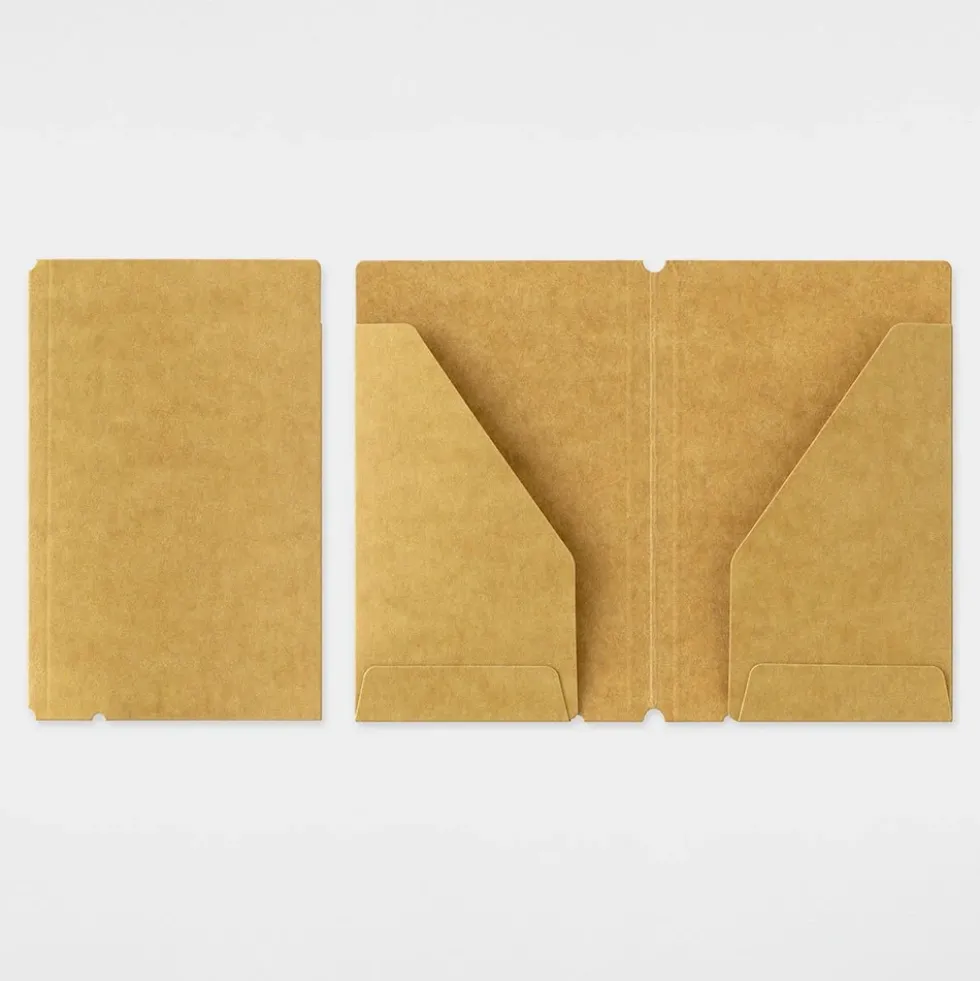 TRAVELER’S notebook Card Size 20th Anniversary Set Brown