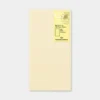 TRAVELER'S notebook Recambio 025 Papel Crema - Tamaño Regular