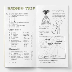 TRAVELER'S notebook Recambio 026 Cuadrícula de Puntos - Tamaño Regular