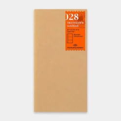 TRAVELER'S notebook Recambio 028 Tarjetero - Tamaño Regular