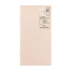 Traveler's Notebook Recambio 031 Papel para Pegatinas - Tamaño Regular