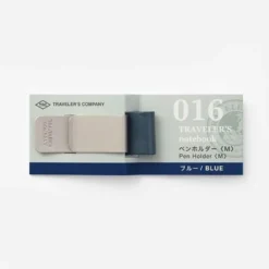 TRAVELER'S notebook Recambio 016 Sujeta Bolígrafo M Azul