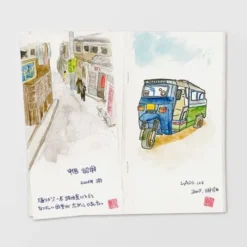 TRAVELER'S notebook Recambio 012 Papel Sketch - Tamaño Regular