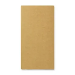 TRAVELER'S notebook Recambio 020 Carpeta Kraft - Tamaño Regular
