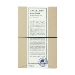 TRAVELER'S notebook - Tamaño Regular Negro