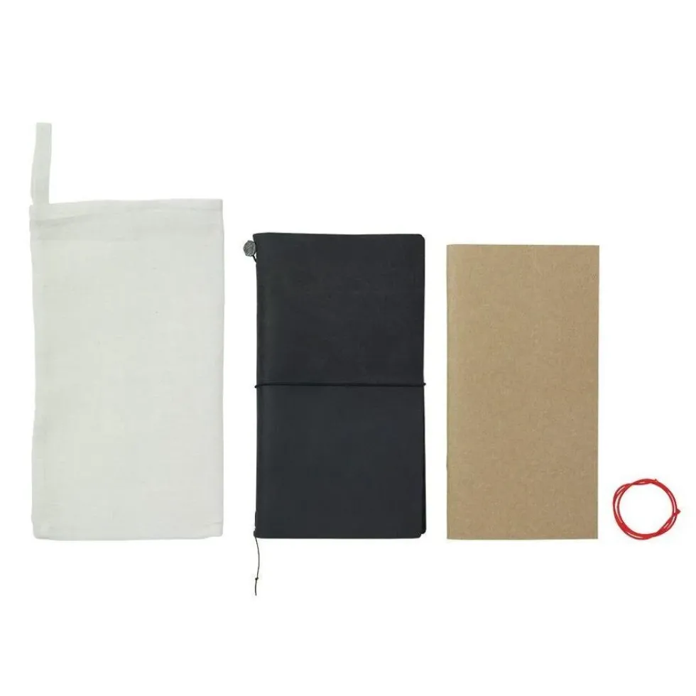 TRAVELER'S notebook - Tamaño Regular Negro
