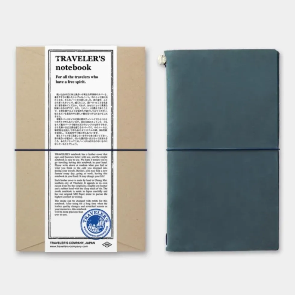 TRAVELER'S notebook - Tamaño Regular Azul