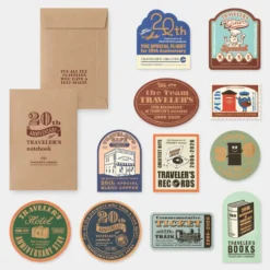 TRAVELER'S Notebook 20th Anniversary Customization Set