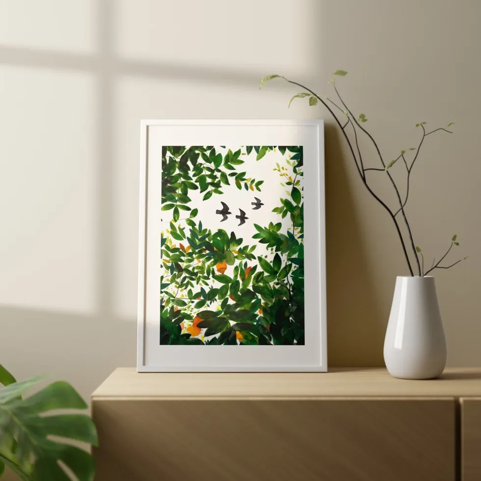 Tree Tops Giclée Print