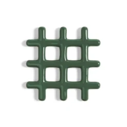 Trivet Grid Green