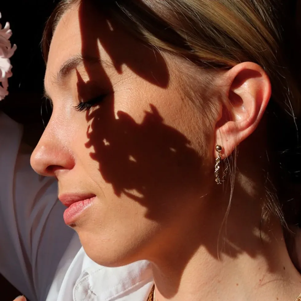 Twister Earrings Gold