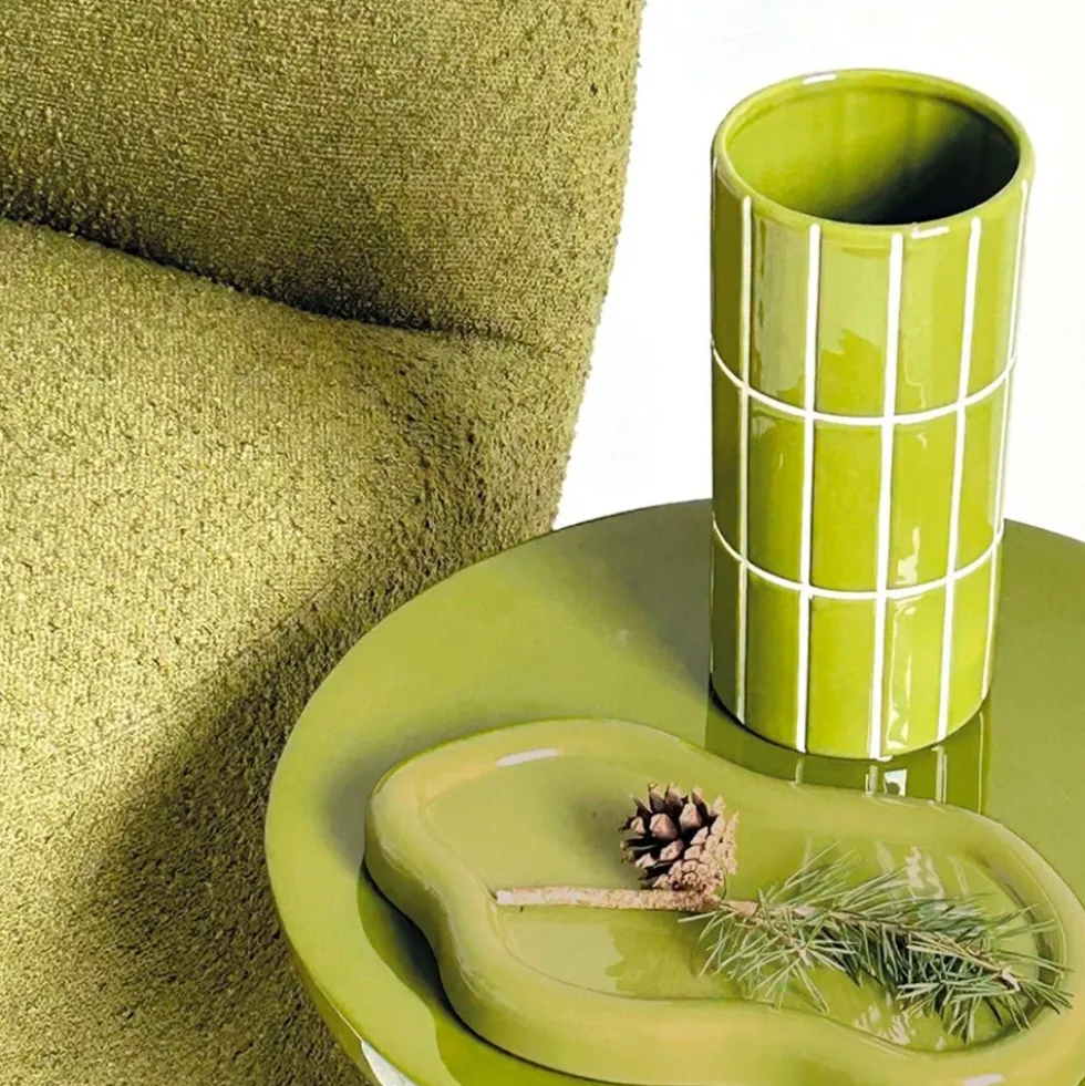 Vase Carrelage Khaki