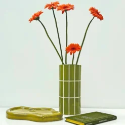 Vase Carrelage Khaki