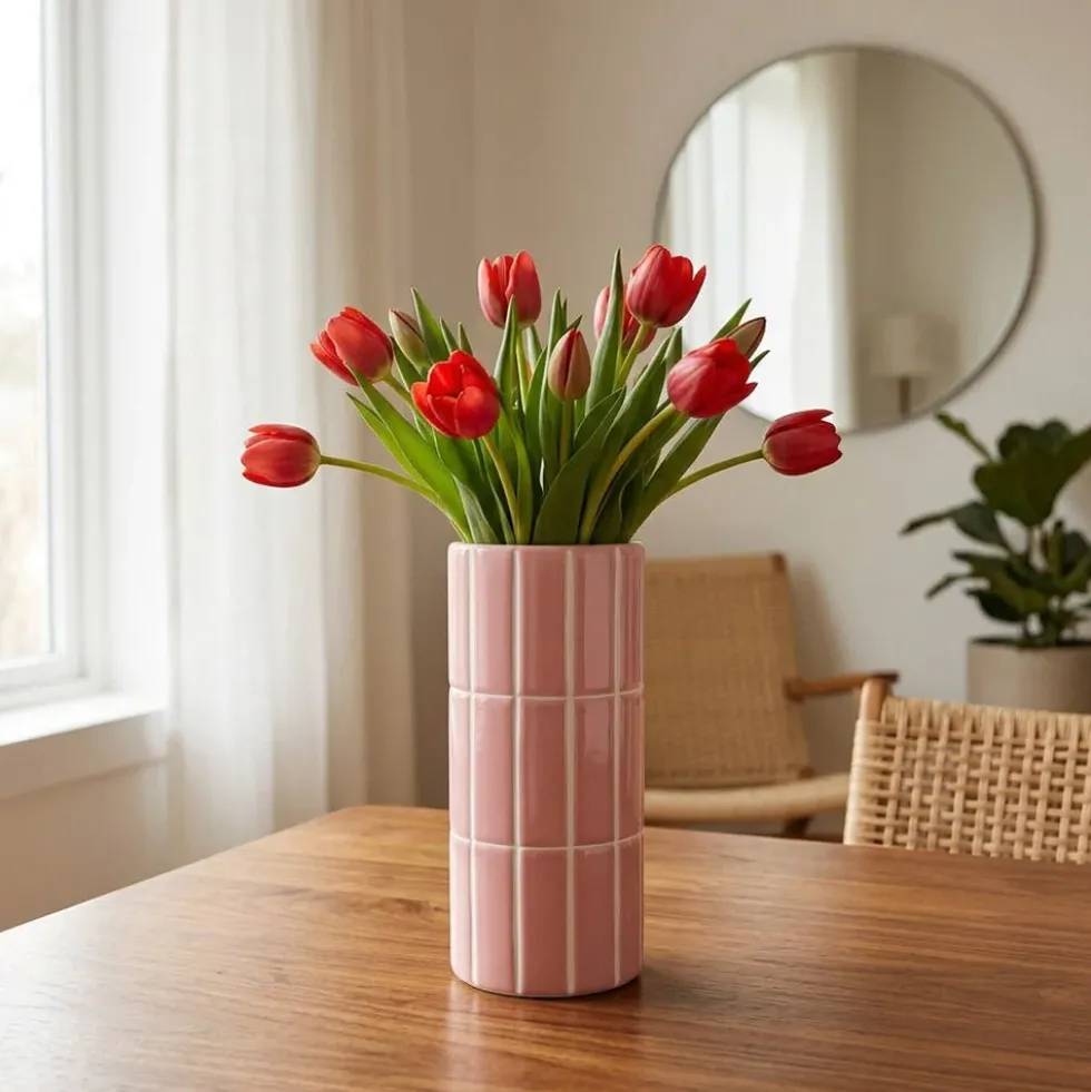 Vase Carrelage Pink