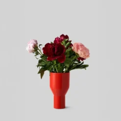 Vase Flowershade Red