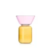 Vase Gelée Yellow Pink Small