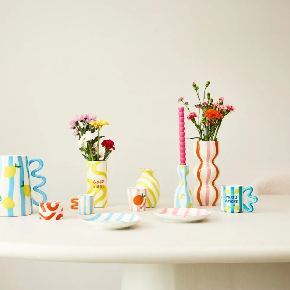 Vase Raquelita - Rayas Bailarinas