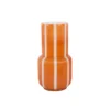 Vase Rayado Retro High Mango Yellow
