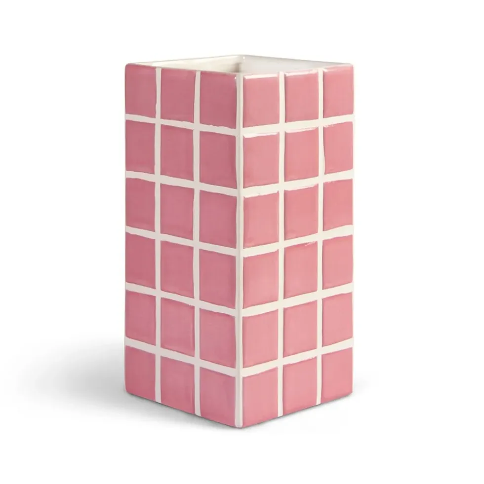 Vase Tile Pink