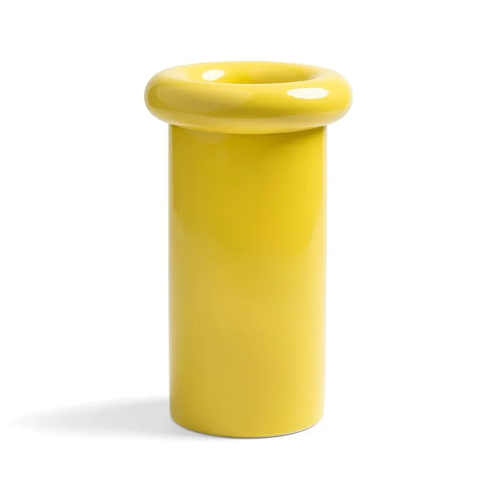 Vase Turbam Yellow