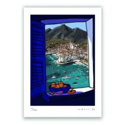 Ventana de Cadaqués Fine Art Print