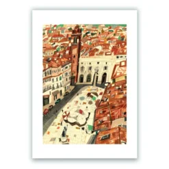 Verona City View Giclée Print