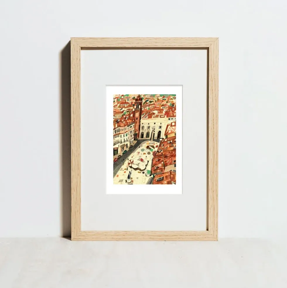 Verona City View Giclée Print