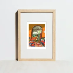 Via Drapperie, Bologna Giclée Print