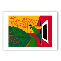 Viaje en Tren Giclée Print