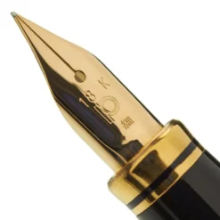 Vicoh Modern Maki-e Fountain Pen Nib M 18kt Crane Mt Fuji