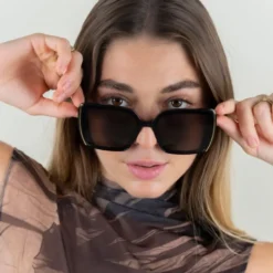 Vivienne Black Sunglasses