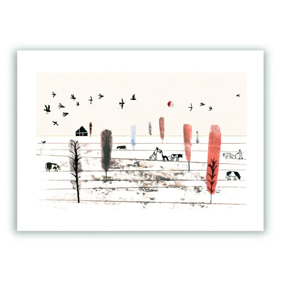Vivir el Campo Giclée Print