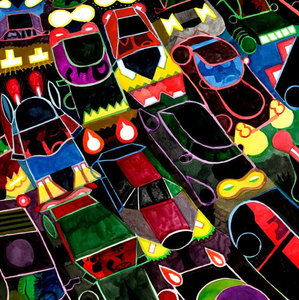 Voitures Giclée Print