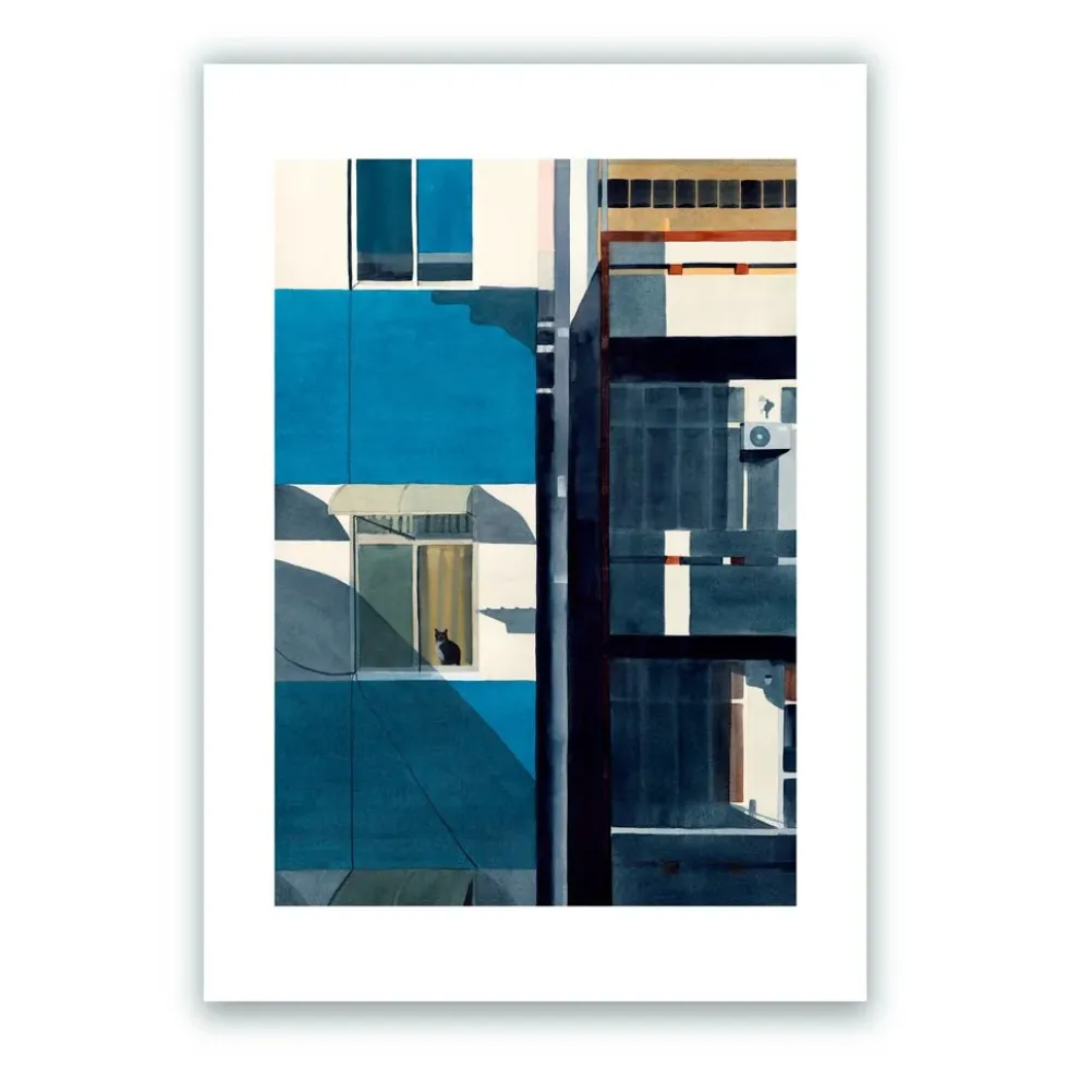Window Giclée Print A5