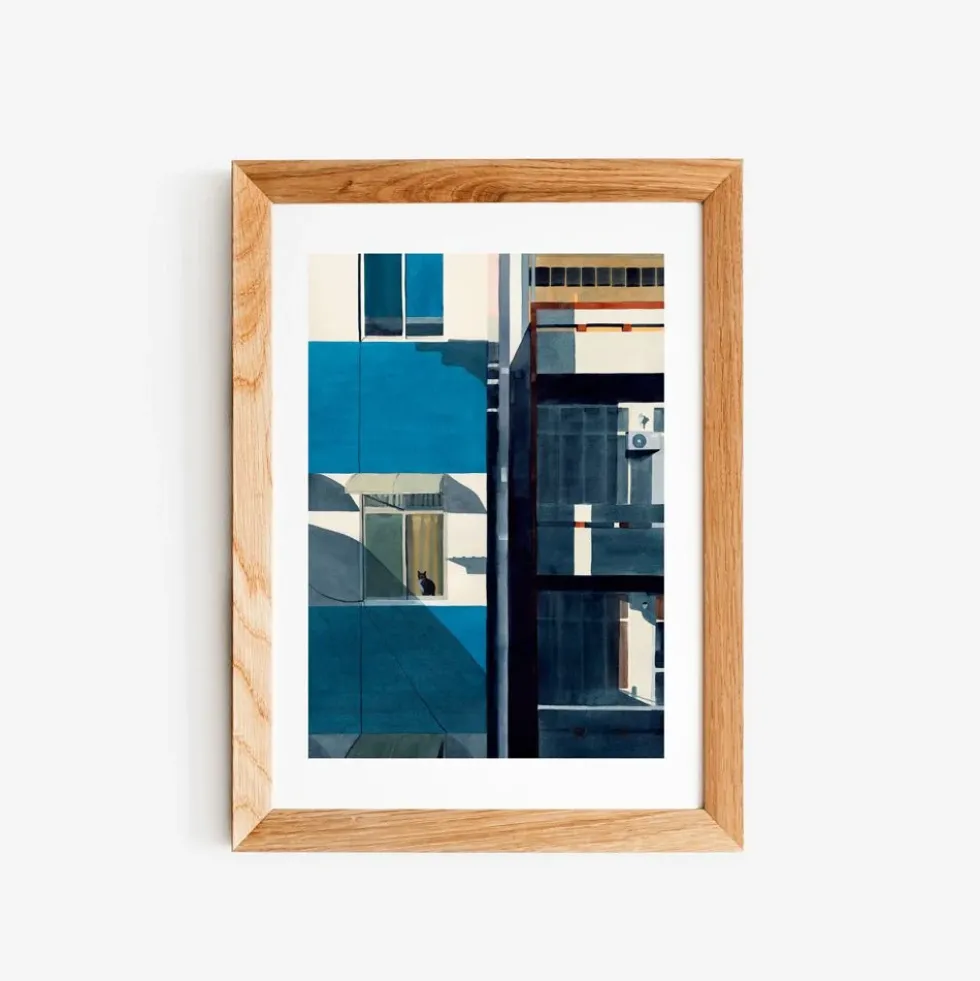 Window Giclée Print A5