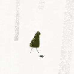 Winter Stroll Giclée Print