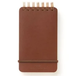 WM Ring Memo Grain Dark Brown