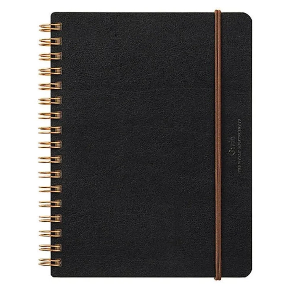 WM Ring Notebook Grain B6 Variant Black