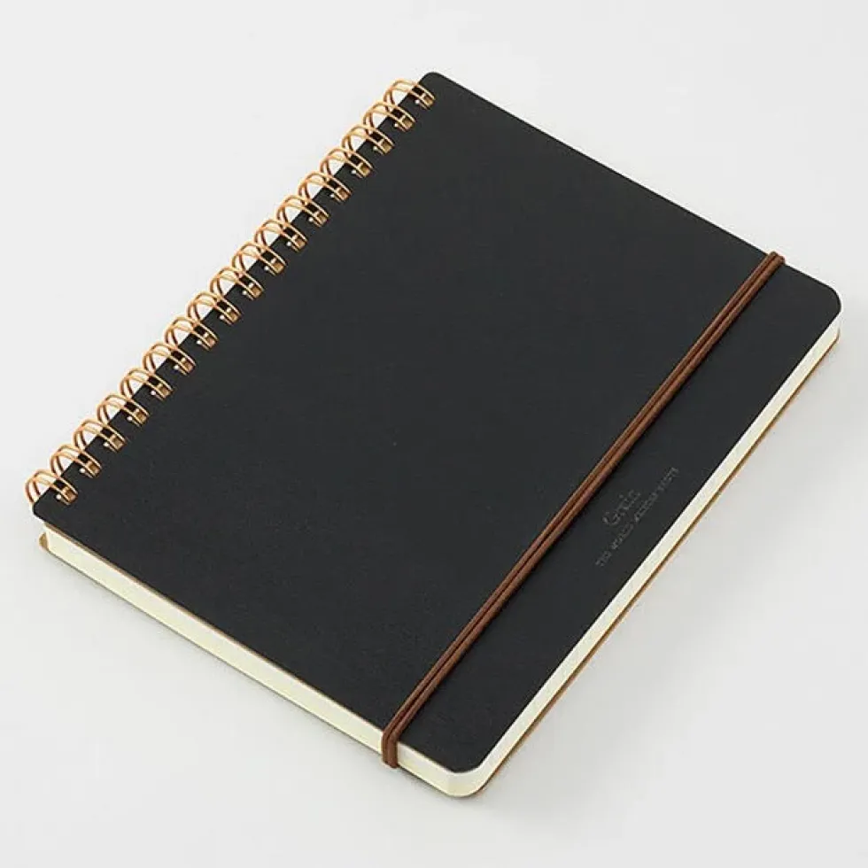 WM Ring Notebook Grain B6 Variant Black