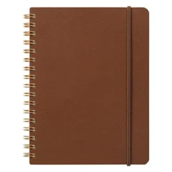 WM Ring Notebook Grain B6 Variant Dark Brown