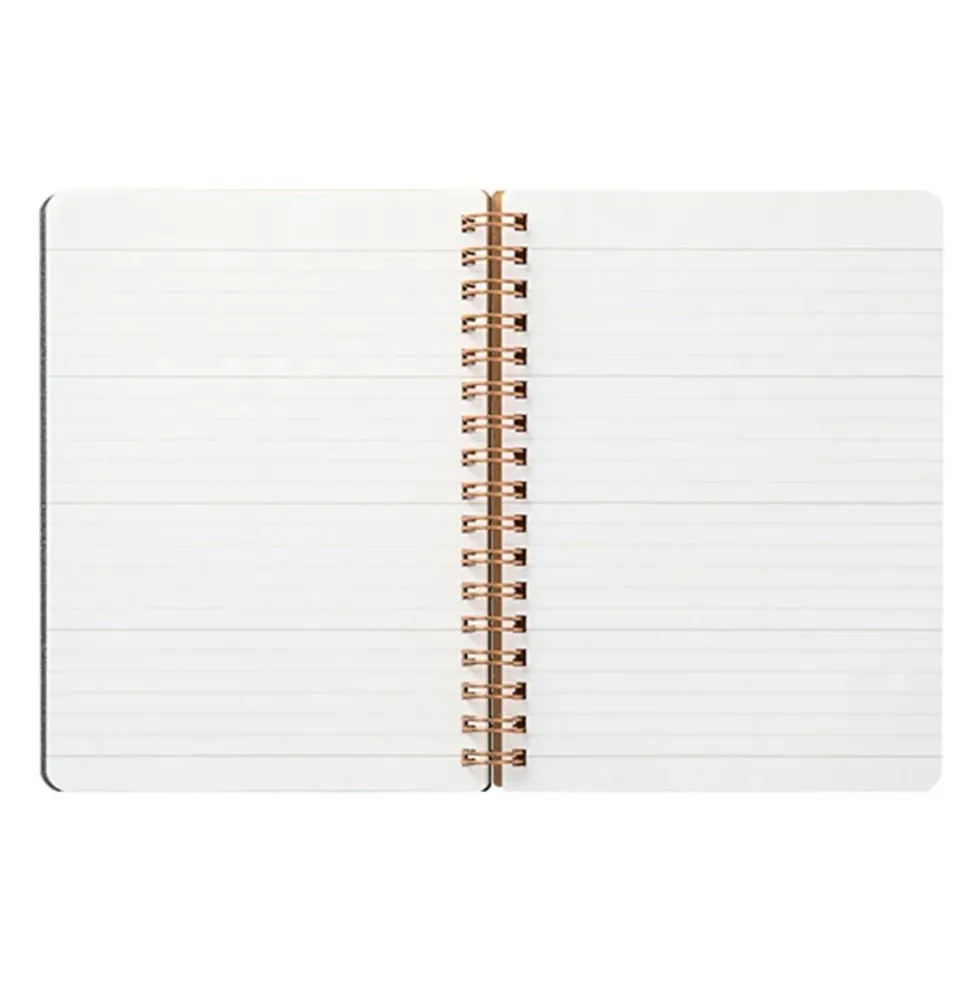 WM Ring Notebook Grain B6 Variant Green