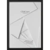 Wooden Frame A4 Glass Black