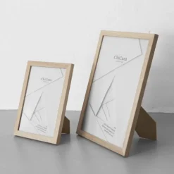 Wooden Frame A4 Glass Oak