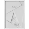 Wooden Frame A4 Glass White