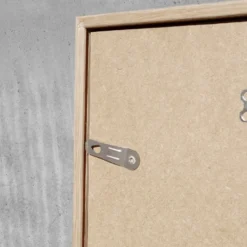 Wooden Frame E A3 Oak - Anti-Reflective Acrylic