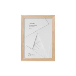 Wooden Frame E A5 Oak - Anti-Reflective Acrylic