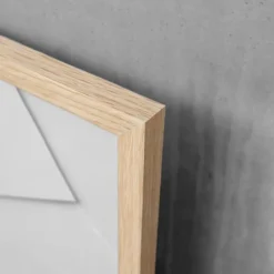 Wooden Frame E A5 Oak - Anti-Reflective Acrylic